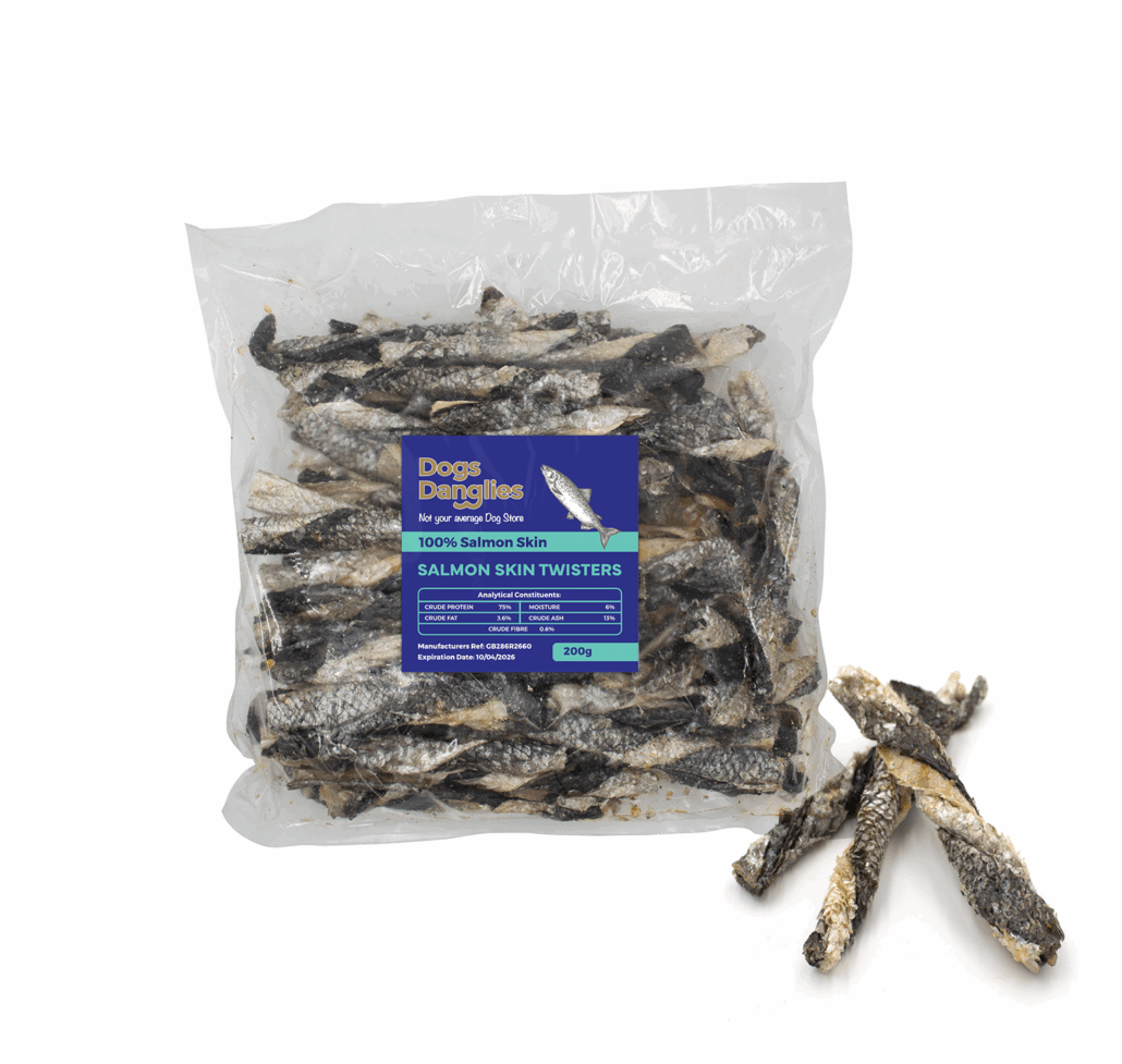 Salmon Skin Twisters